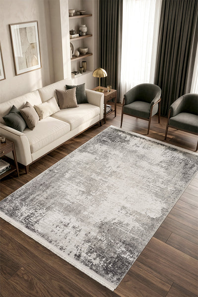 Oasis Gri Salon Halısı A0682B