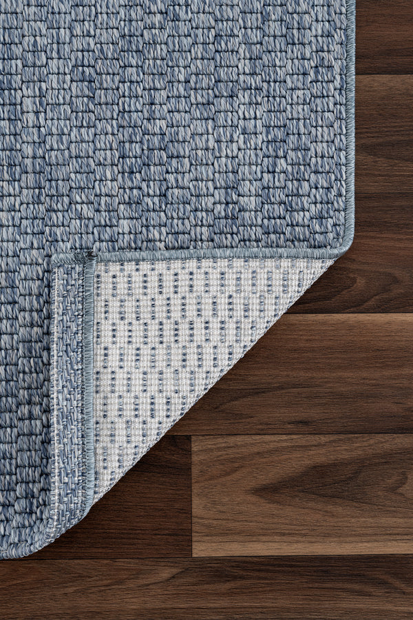 Loft Mavi Tozumaz Halı  A0806A