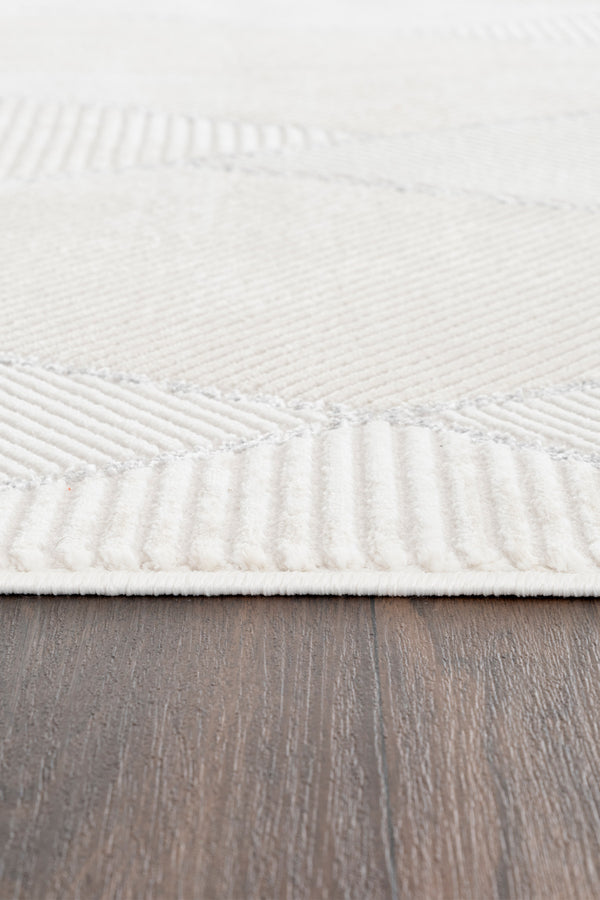 Lumina Krem Gri Tozumaz Halı  A0863A