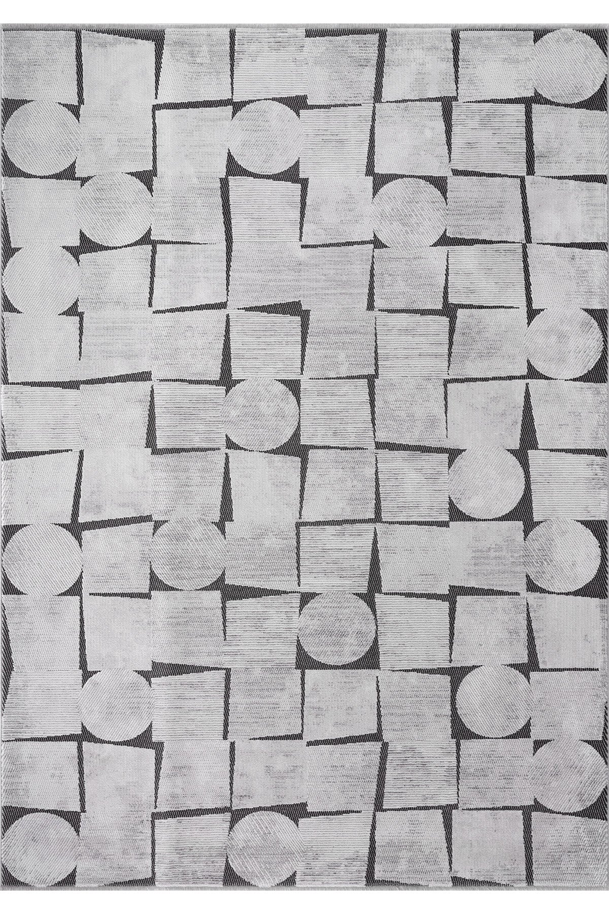 Calvin Klein Luster Gri Oturma Odası Halısı A3503B