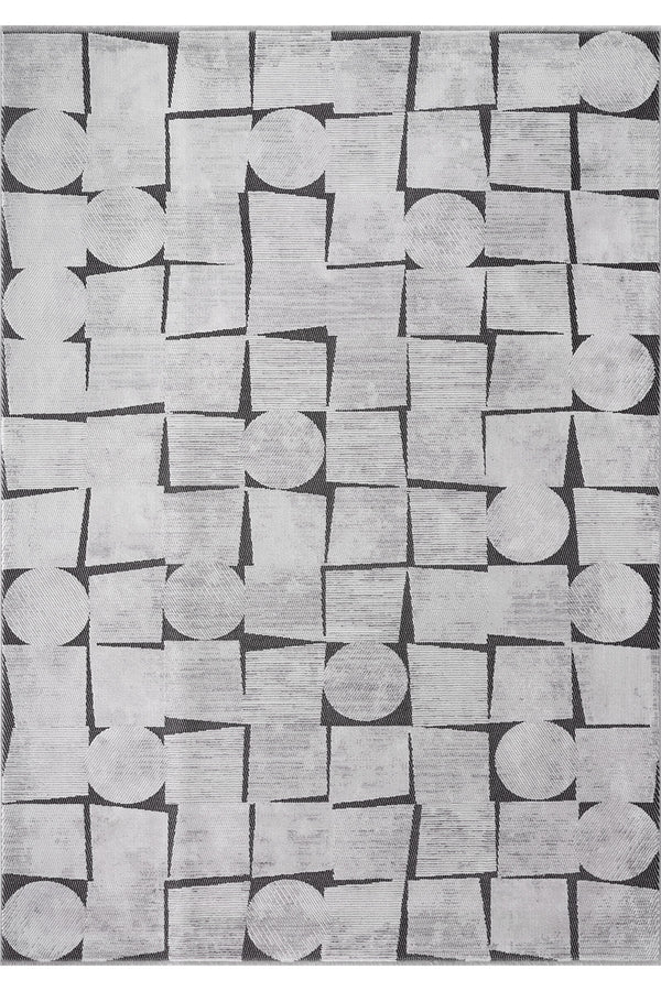 Calvin Klein Luster Gri Oturma Odası Halısı A3503B