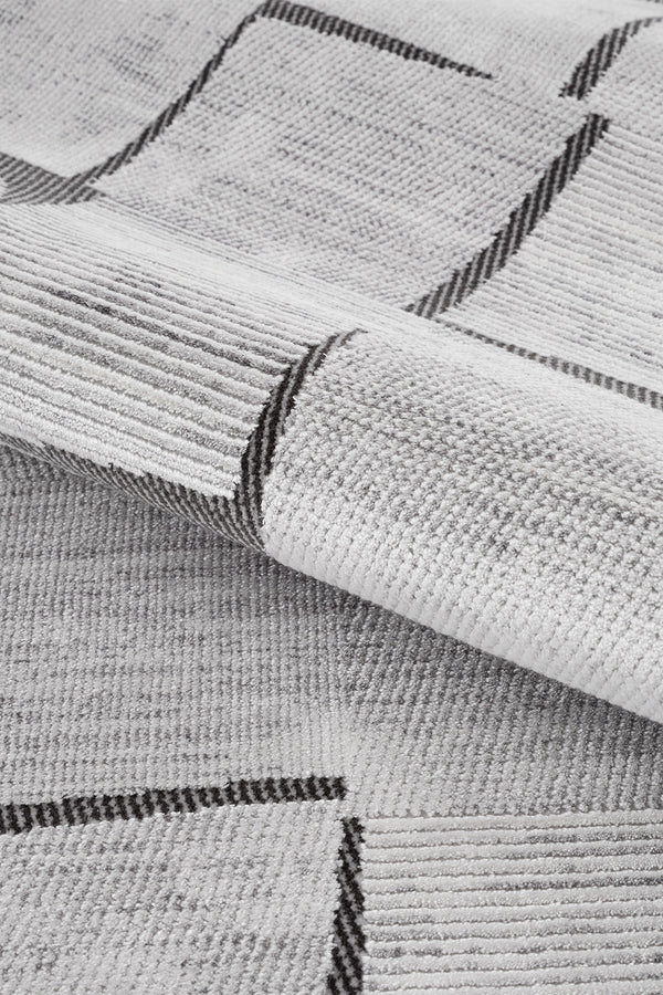 Calvin Klein Luster Gri Oturma Odası Halısı A3503B