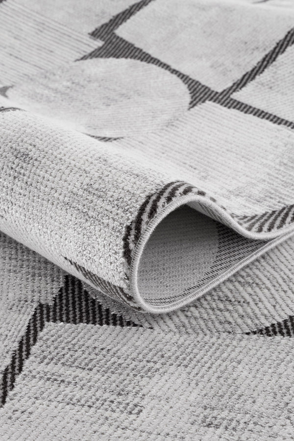 Calvin Klein Luster Gri Oturma Odası Halısı A3503B