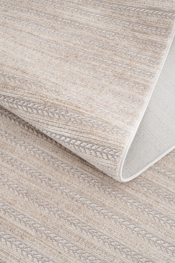 Calvin Klein Luster Bej Oturma Odası Halısı A3504A