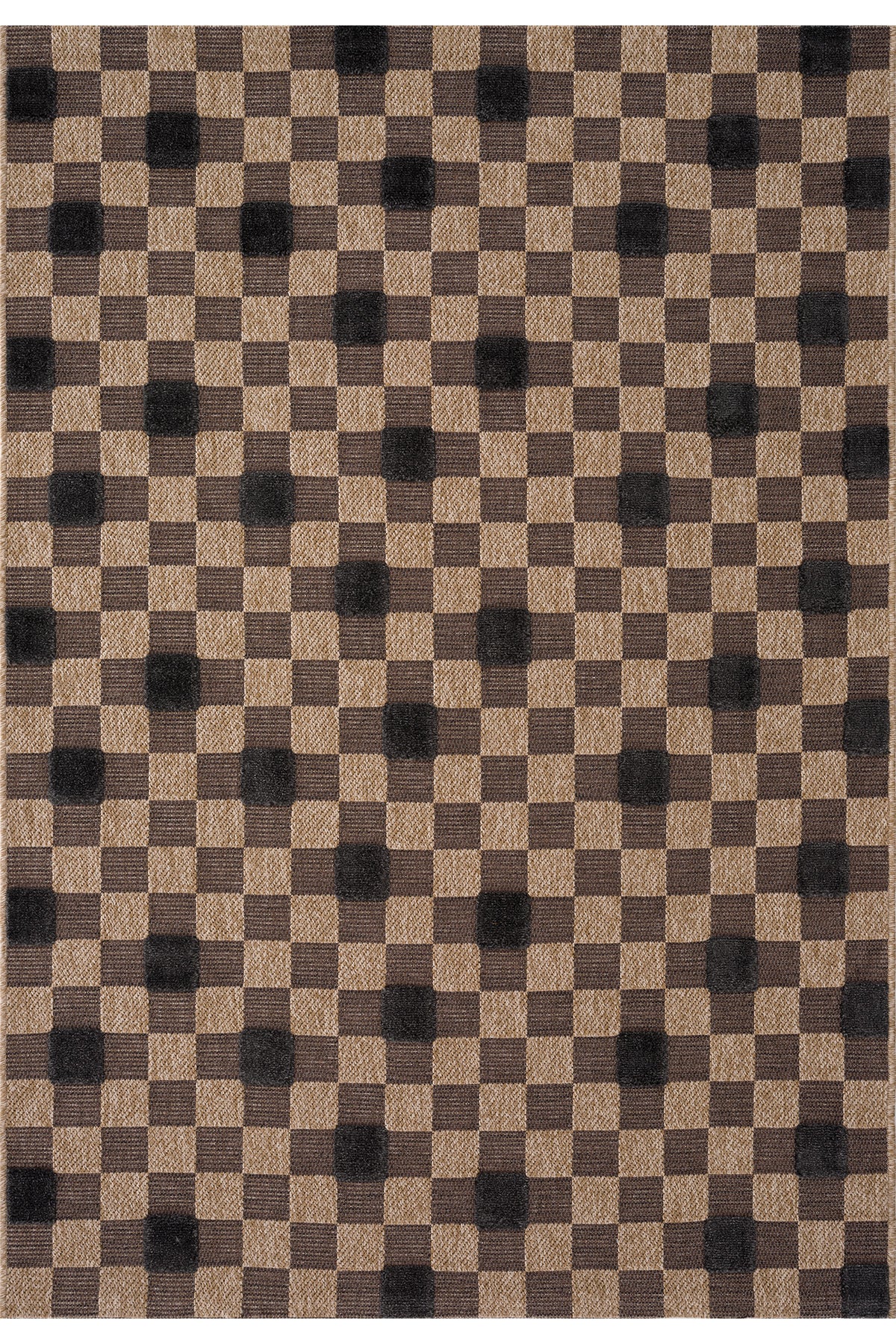 Calvin Klein Merlot A1502B Natural Siyah Halı