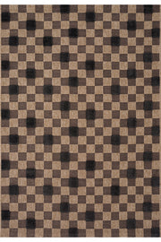 Calvin Klein Merlot  Natural Siyah Halı A1502B