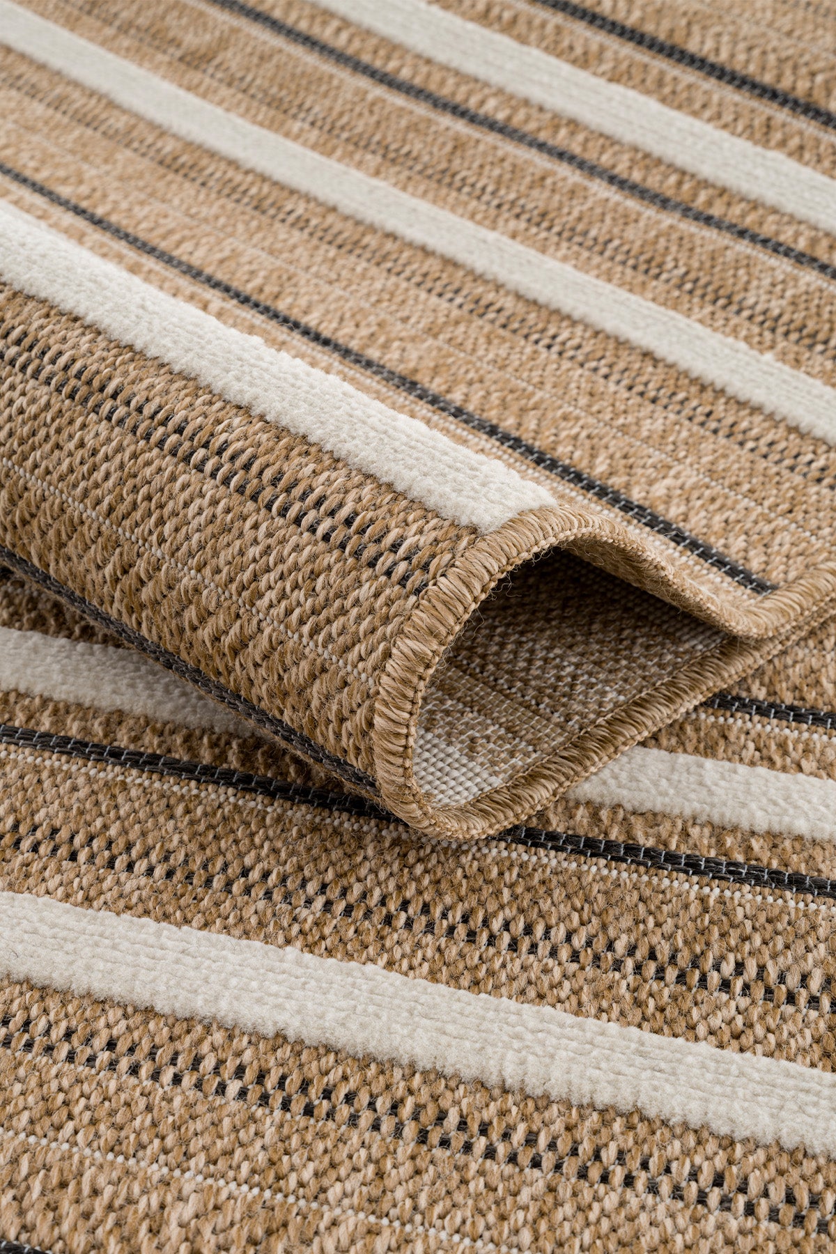 Calvin Klein Merlot A2019A Natural Krem Halı