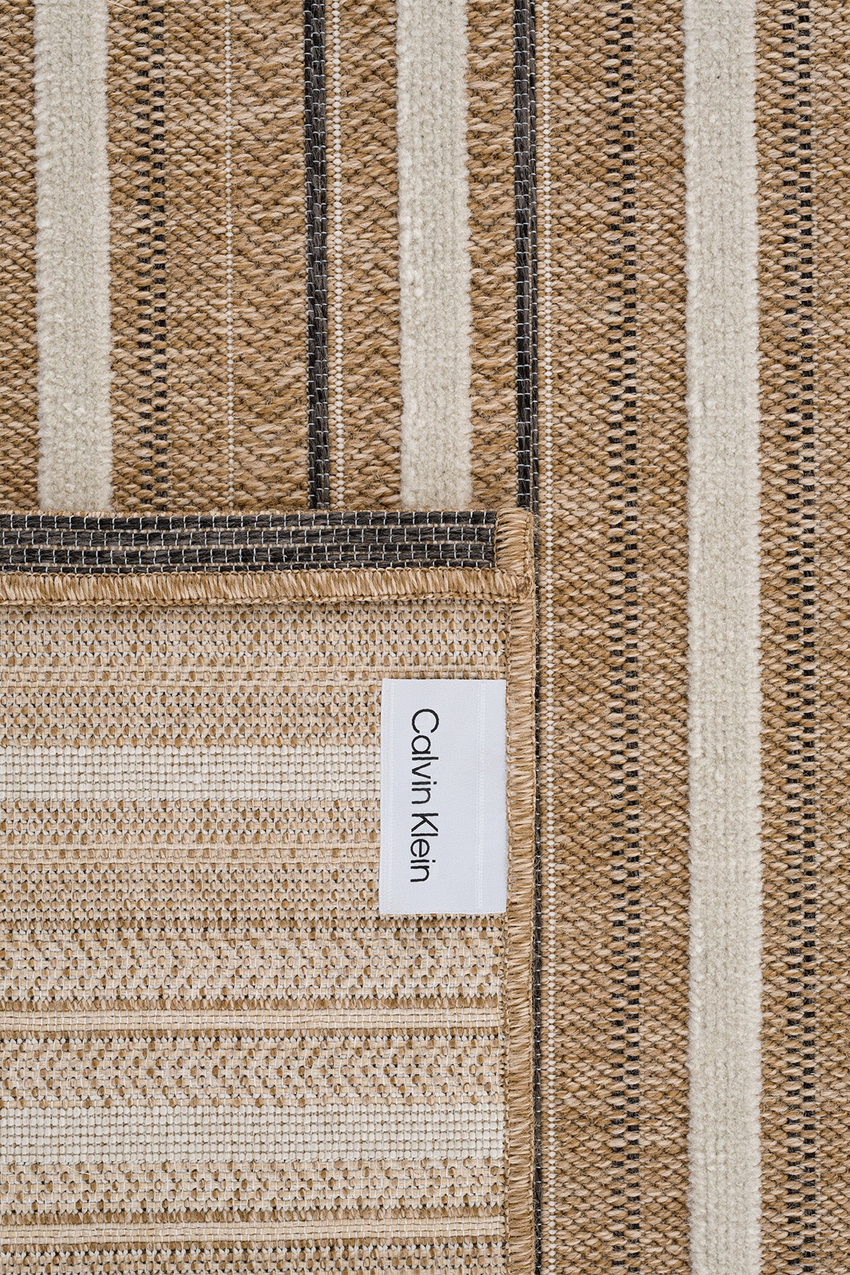 Calvin Klein Merlot A2019A Natural Krem Halı