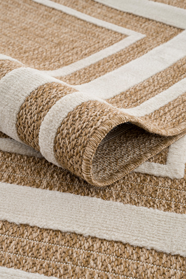 Calvin Klein Merlot Natural Krem Halı A2175A