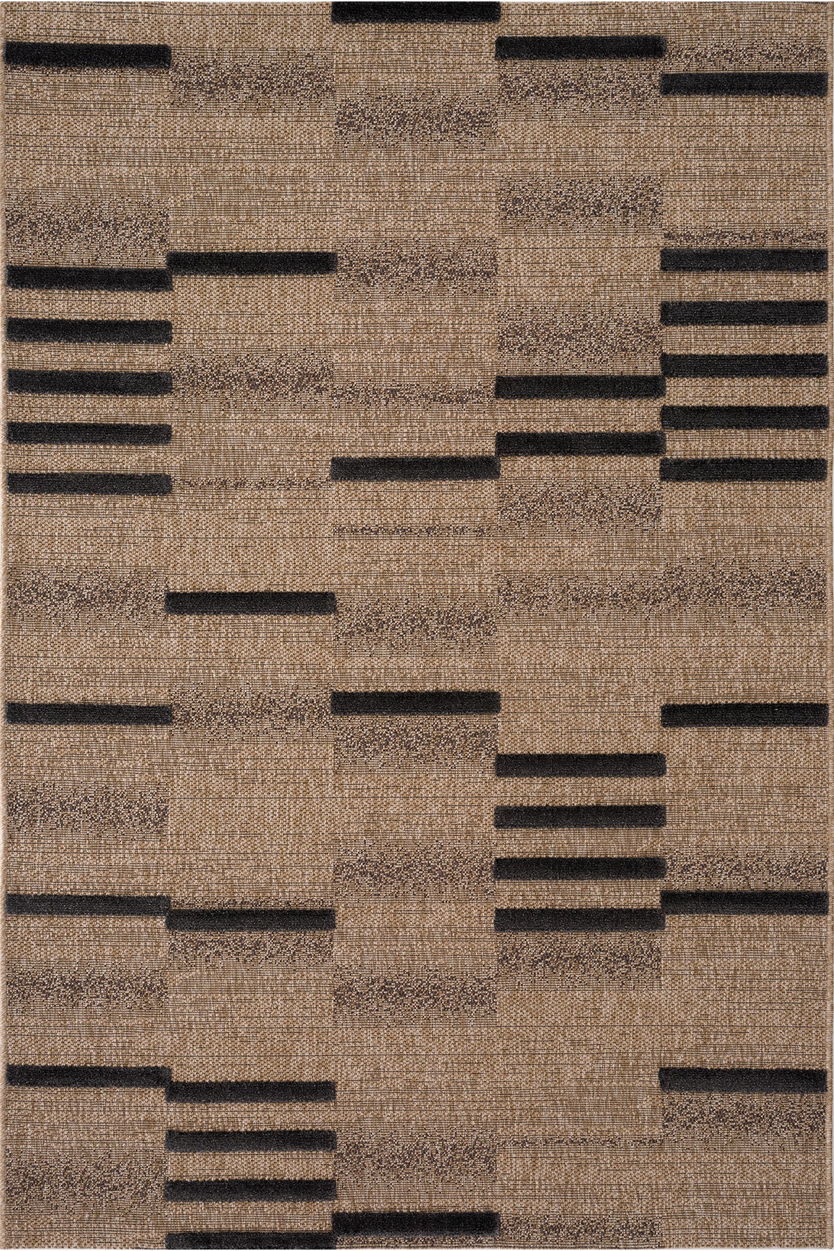 Calvin Klein Merlot A3010B Natural Siyah Halı