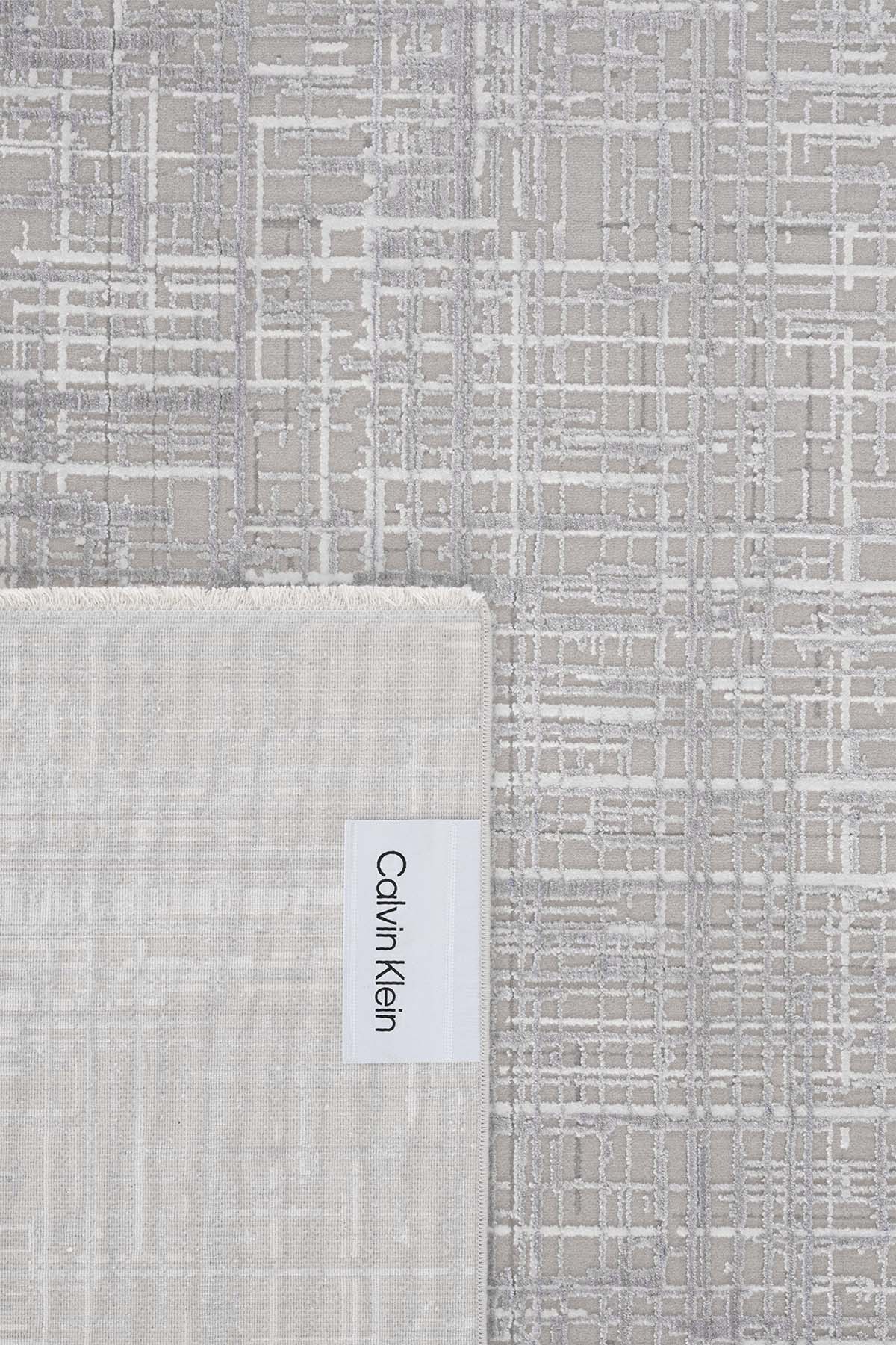 Calvin Klein Modern Sheen Gri Halı A3484A