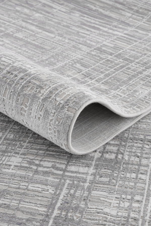 Calvin Klein Modern Sheen Gri Halı A3484A