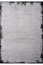 Calvin Klein Modern Sheen Gri Siyah Halı A3486D