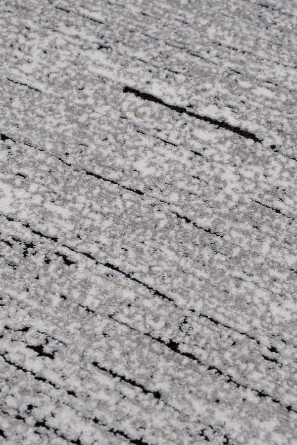 Calvin Klein Modern Sheen Gri Siyah Halı A3486D