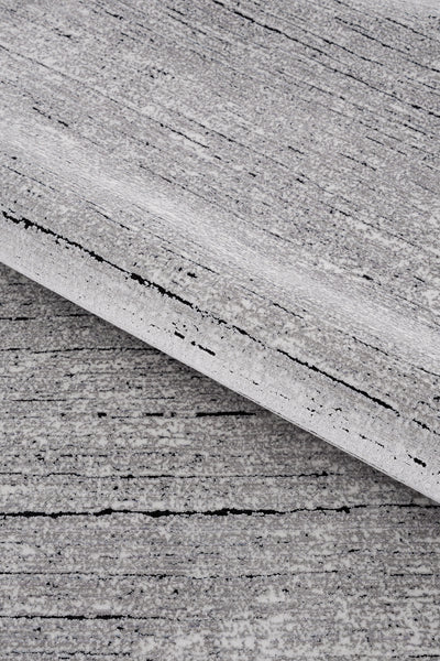 Calvin Klein Modern Sheen Gri Siyah Halı A3486D