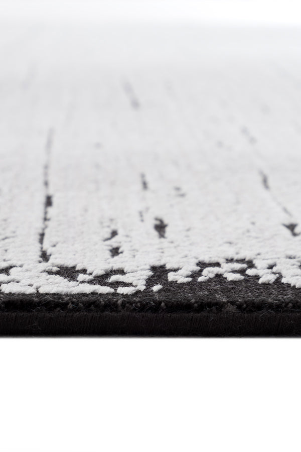 Calvin Klein Modern Sheen Gri Siyah Halı A3486D