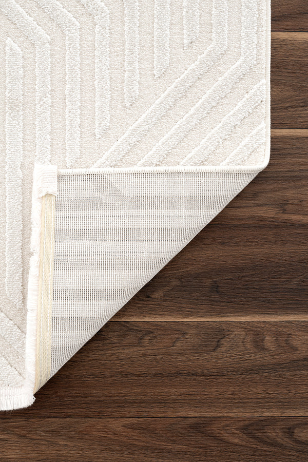 Koza Hayad Monaco Krem Tozumaz Halı 33343