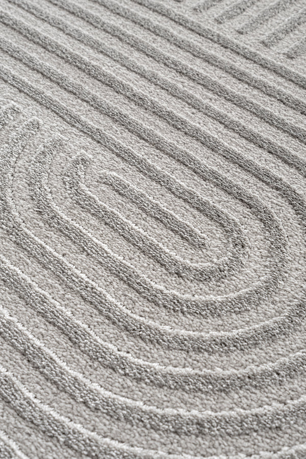 Koza Hayad Monaco Gri Tozumaz Halı 33471D