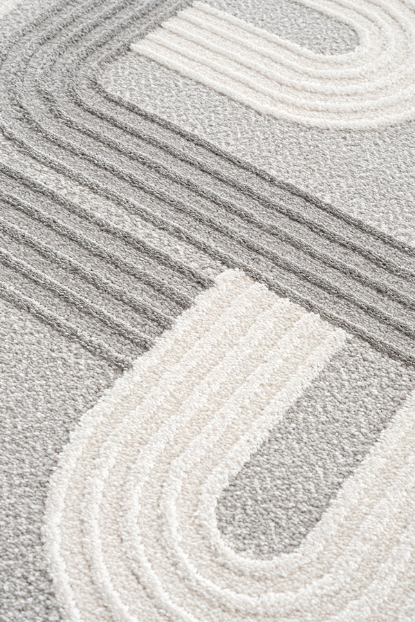 Koza Hayad Monaco Gri Tozumaz Halı 33472D