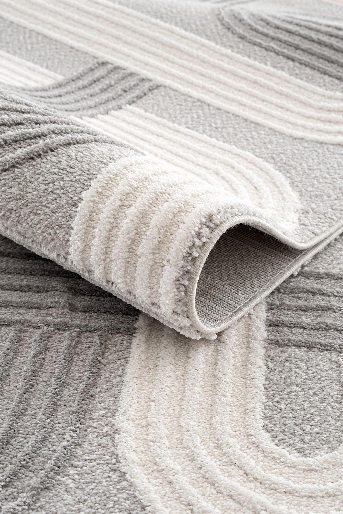 Koza Hayad Monaco Gri Halı  Salon Oturma Odası Yatak Odası Koridor Makine Halısı 33472D