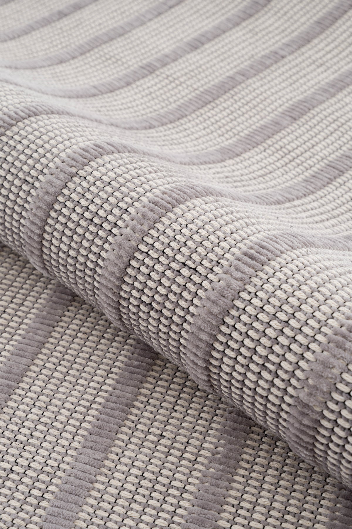 Calvin Klein Mono A2900C Krem Gri Halı