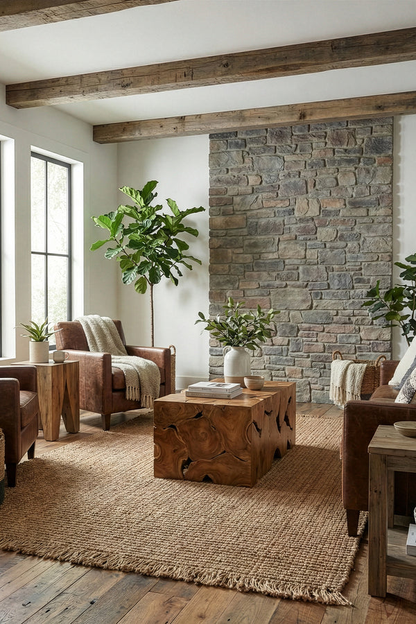 Natura Natural Jüt Halı 00022A