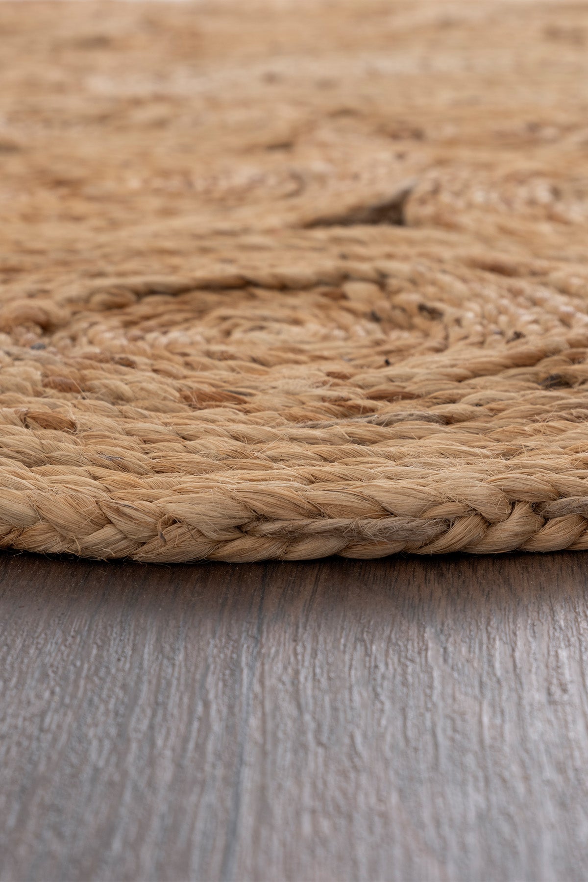 Natura Natural Jüt Yuvarlak Halı 00003A