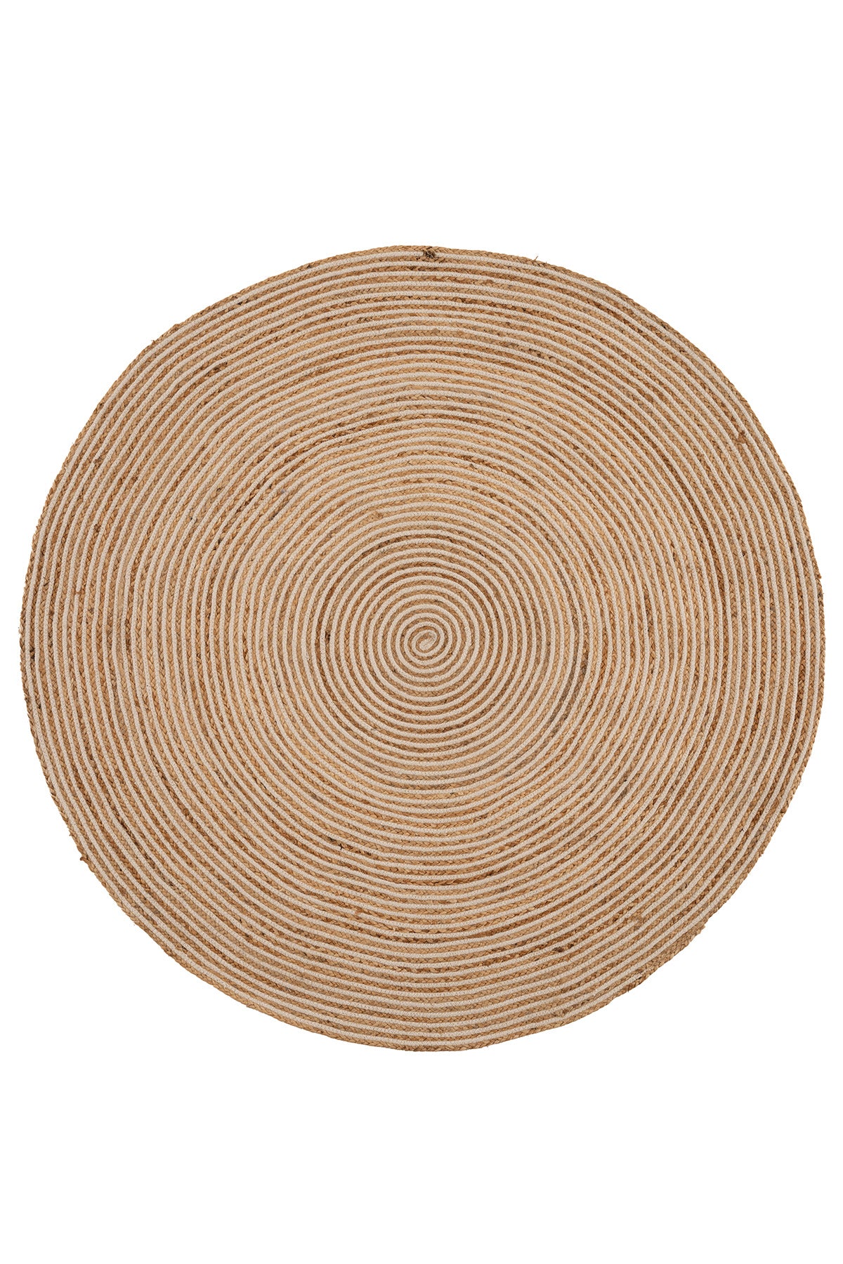 Natura Natural Jüt Yuvarlak Halı 00008A