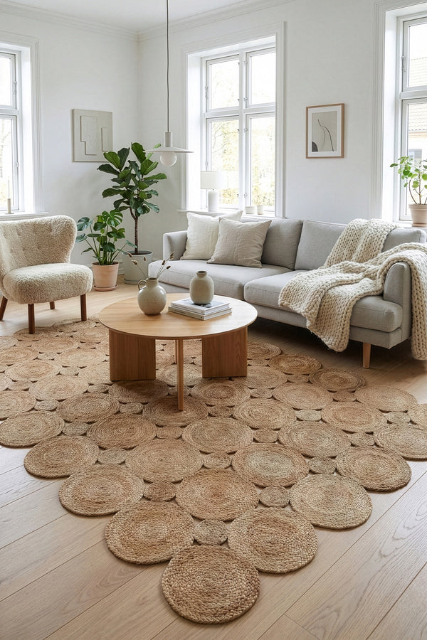 Natura Natural Jüt Halı 00011A