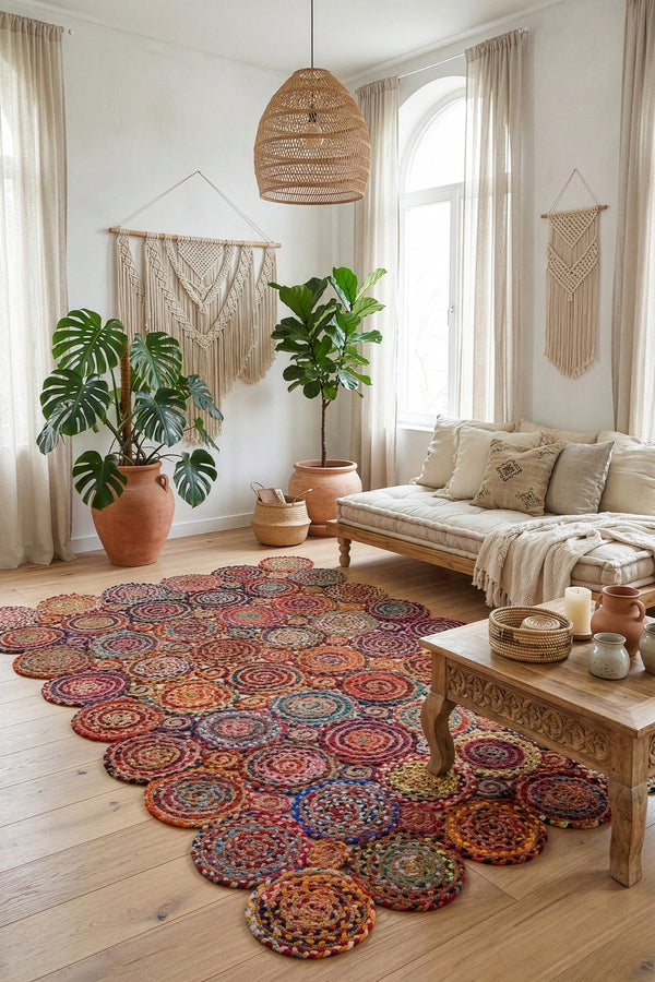 Natura Natural Jüt Halı 00012A