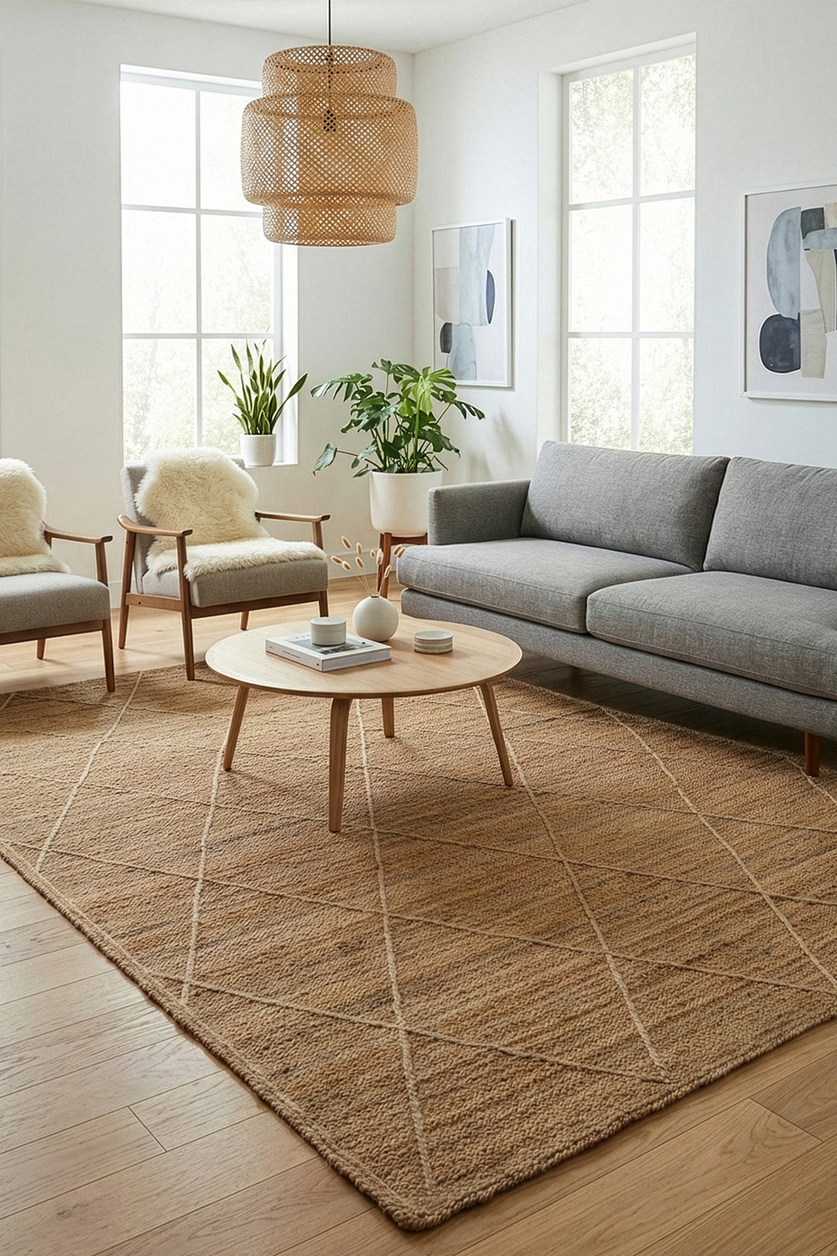 Natura Natural Jüt Halı 00019A