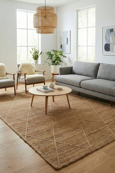 Natura Natural Jüt Halı 00019A