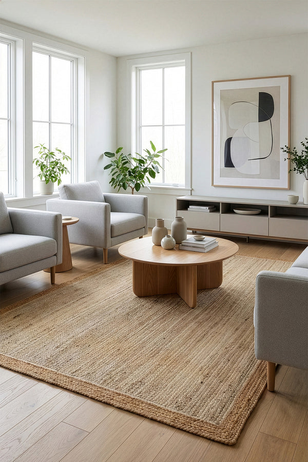 Natura Natural Jüt Halı 00020A