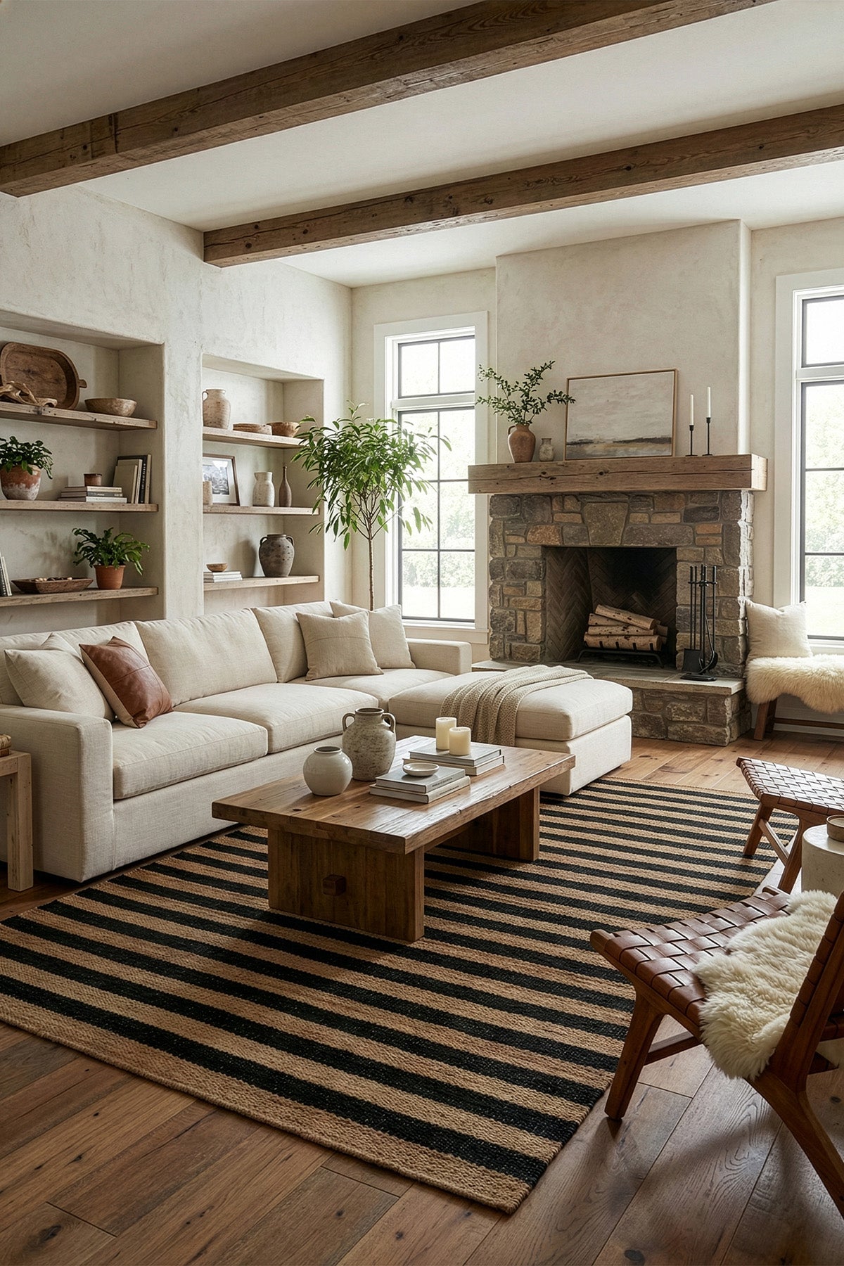 Natura Natural Jüt Halı 00021A