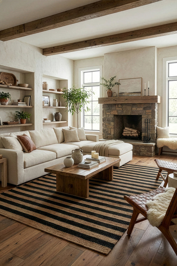 Natura Natural Jüt Halı 00021A