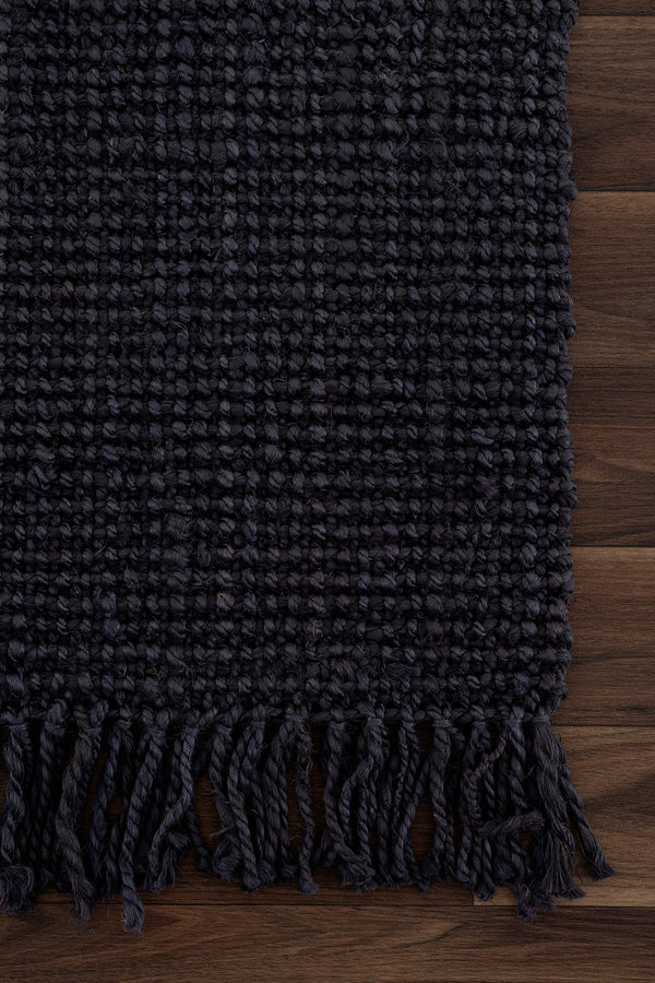 Natura Jüt Lacivert El Dokuma Halı 00022A