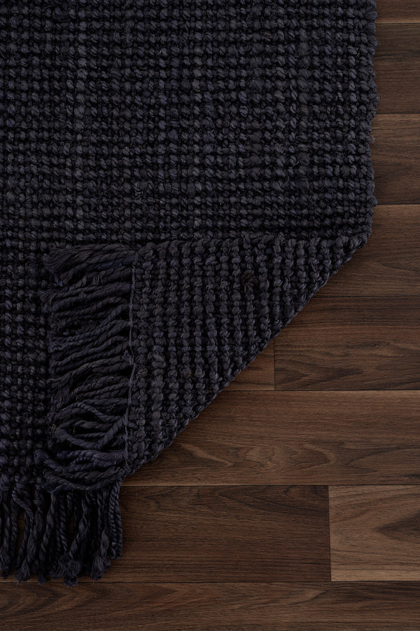 Natura Jüt Lacivert El Dokuma Halı 00022A