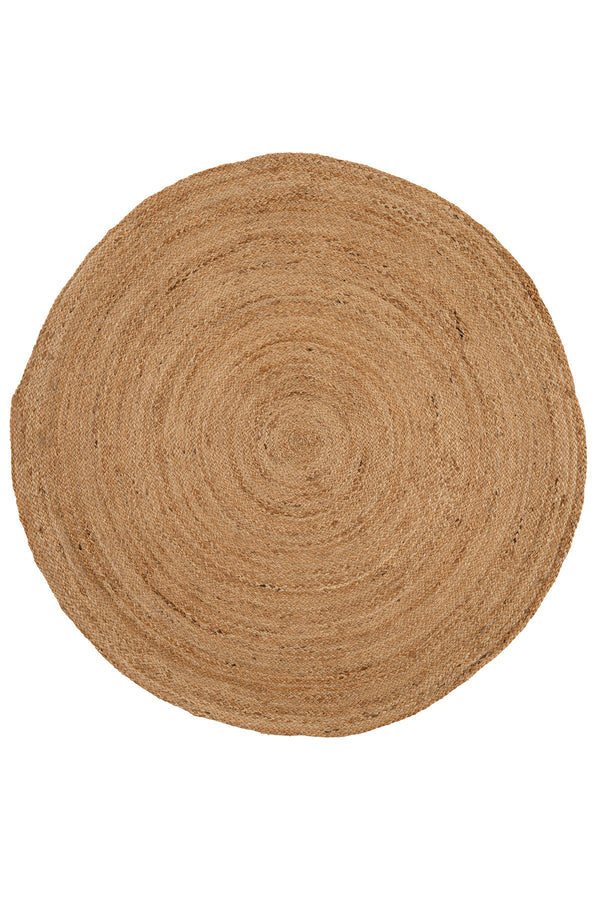Natura Natural Jüt Yuvarlak Halı 00023A