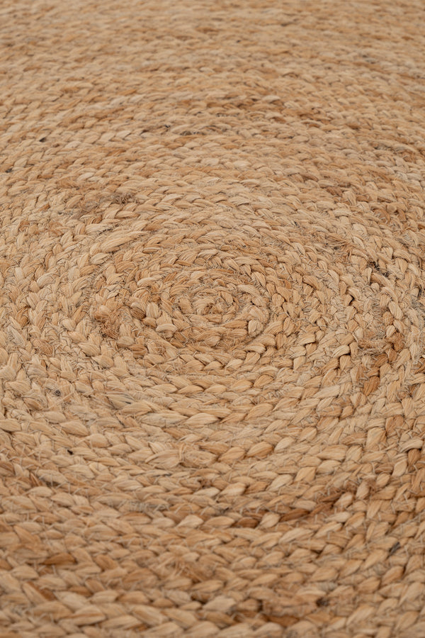Natura Natural Jüt Yuvarlak Halı 00023A