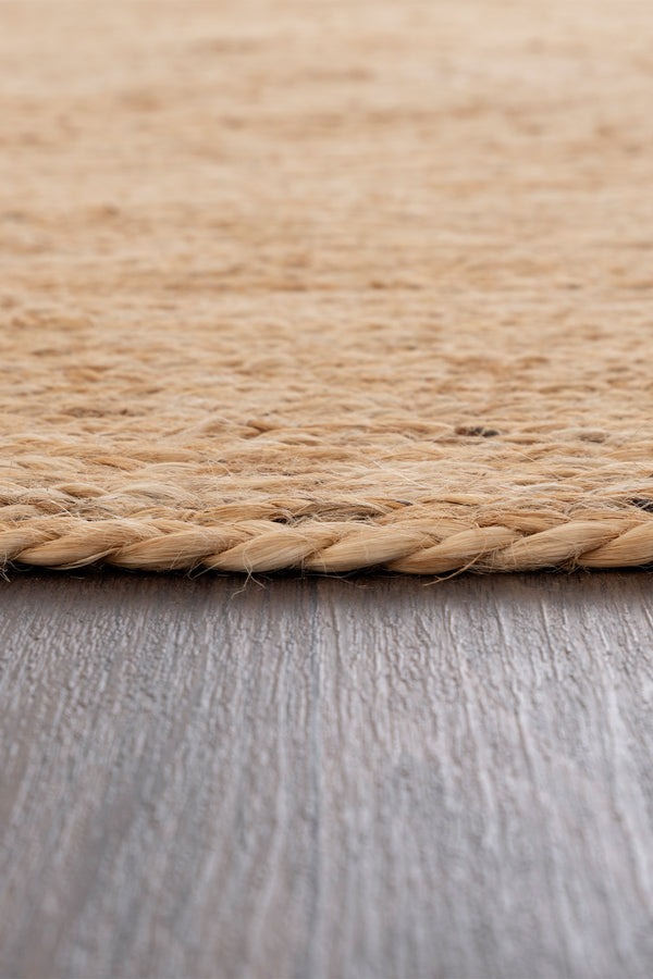 Natura Natural Jüt Yuvarlak Halı 00023A