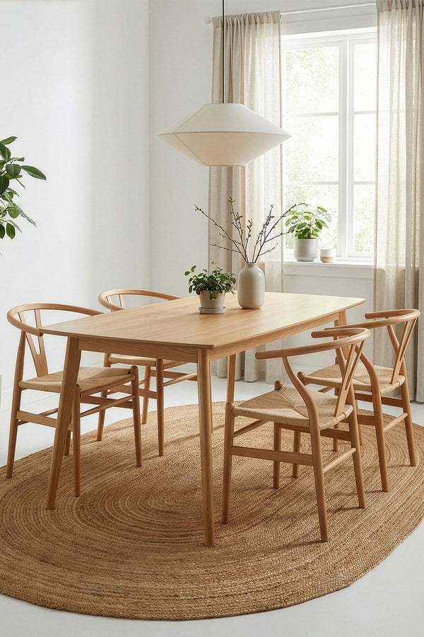 Natura Natural Jüt Oval Halı 00024A