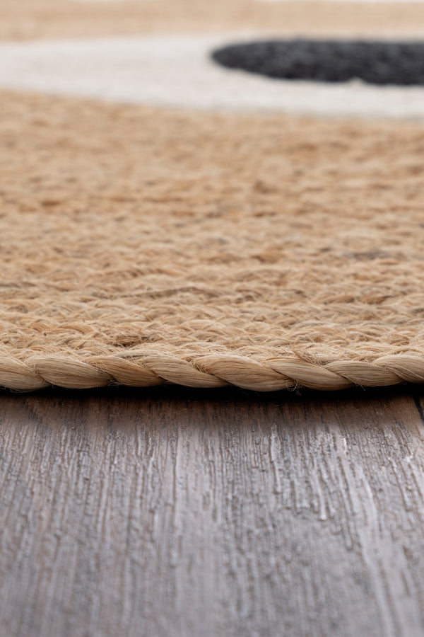 Natura Jüt Yuvarlak Çocuk Odası Halısı 00027A