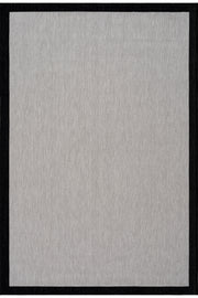 Fresco Soft Gri Siyah Yıkanabilir Halı A3936A