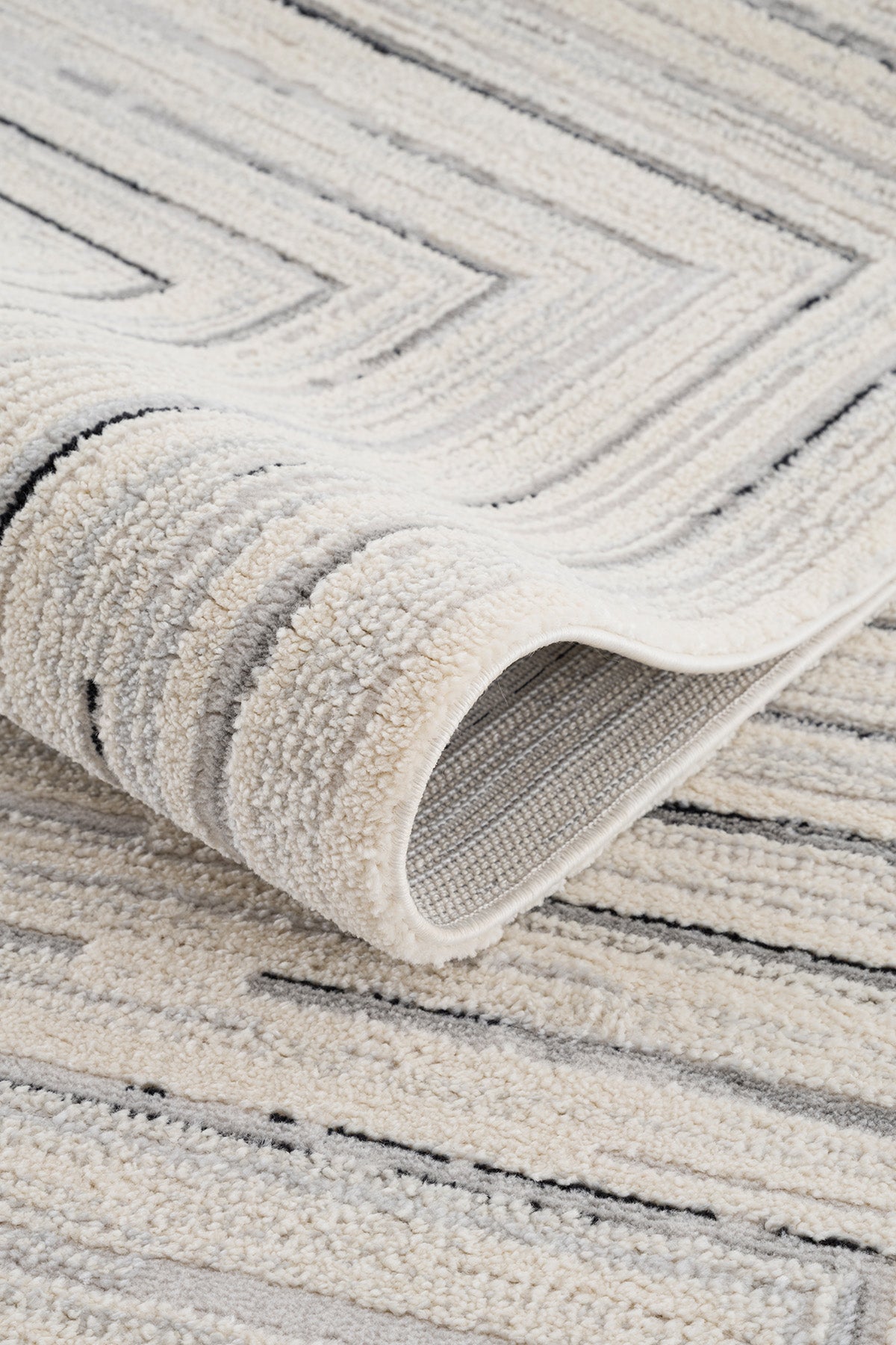 Calvin Klein Odense A2050B Krem Gri Halı