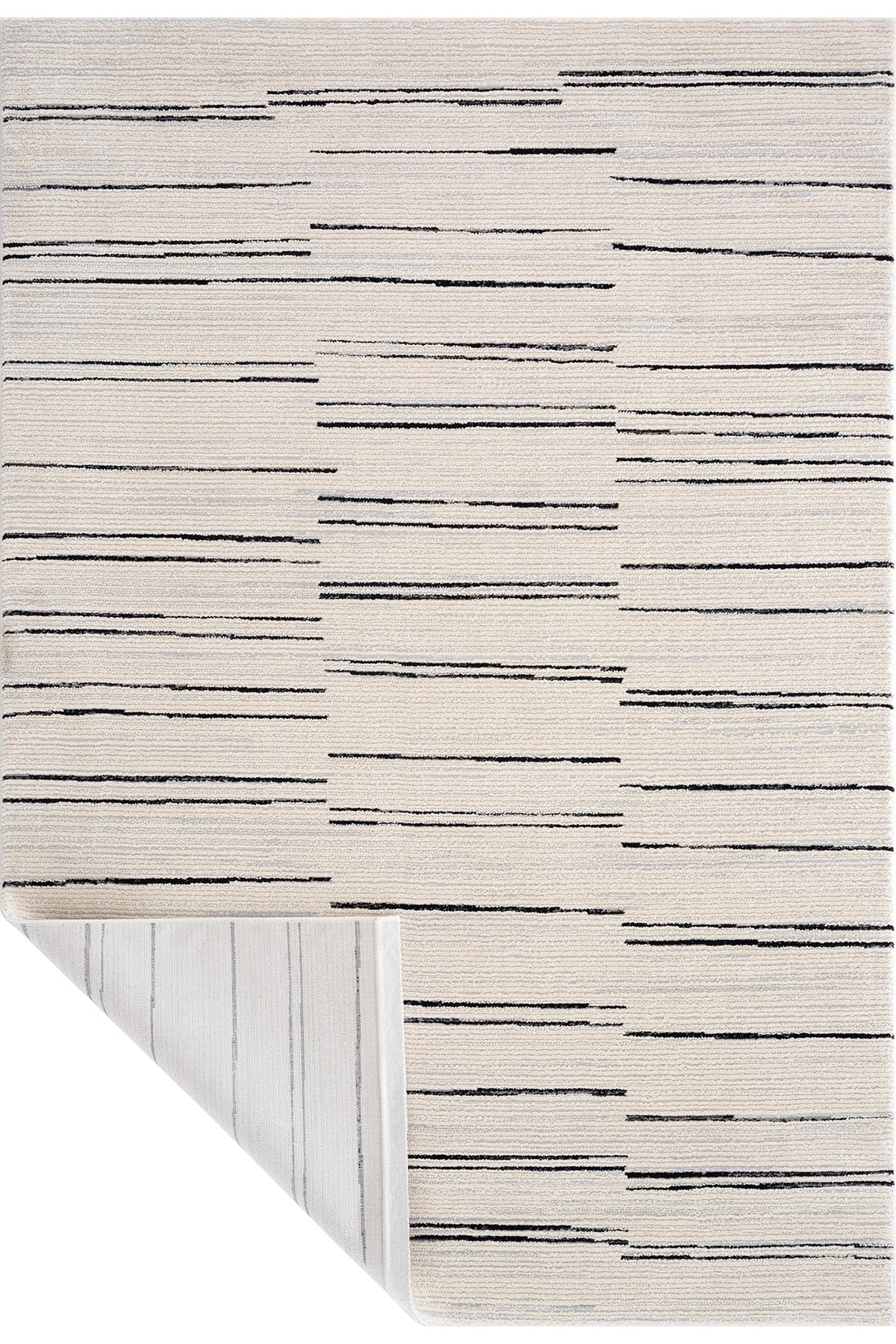 Calvin Klein Odense A2064C Krem Siyah Halı