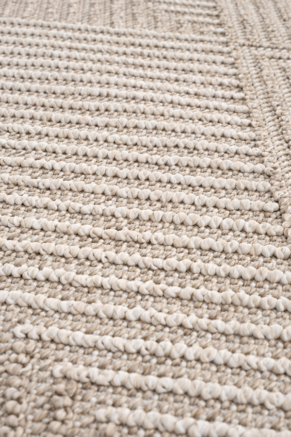 Retro Krem Bej Tozumaz Halı 19270A