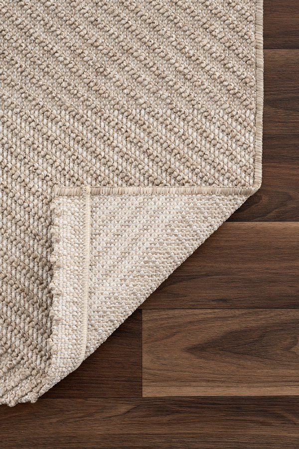 Retro Krem Bej Tozumaz Halı 19270A