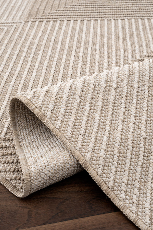 Retro Krem Bej Tozumaz Halı 19270A