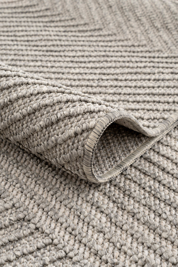 Retro Krem Gri Tozumaz Halı 19270A