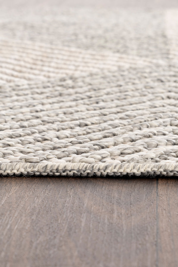 Retro Krem Gri Tozumaz Halı 19270A